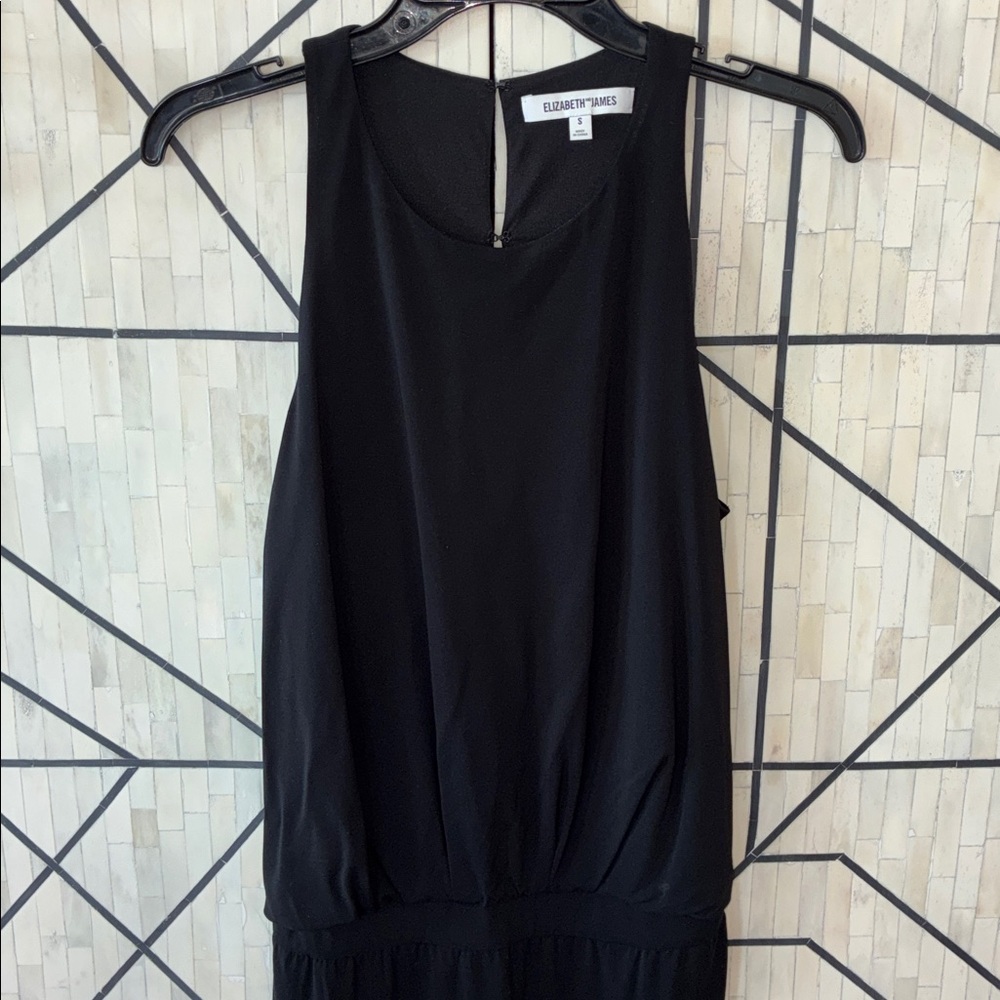 Elizabeth and James Black Dress Size S
